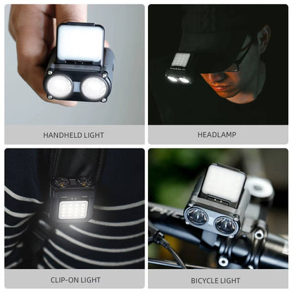 Motion Sensor LED Headlamp with Tilting Beam and 800 Lumens, IPX5 Water Resistant