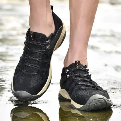 Women's Hiking Shoes with Shock Absorbing Midsole and Multi Directional Tread
