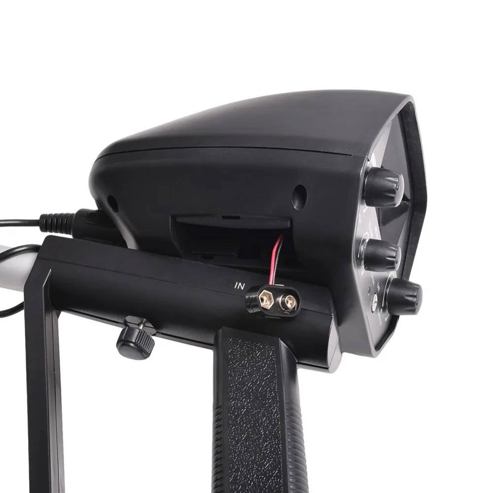 Adjustable Metal Detector with Dual Detection Modes and Waterproof Coil, 11.81in Depth