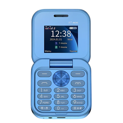 Dual SIM Folding Phone with 1.77in Display and Rear Camera