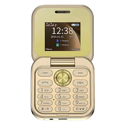 Dual SIM Folding Phone with 1.77in Display and Rear Camera