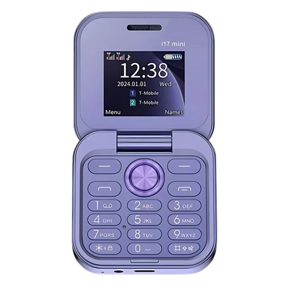 Dual SIM Folding Phone with 1.77in Display and Rear Camera