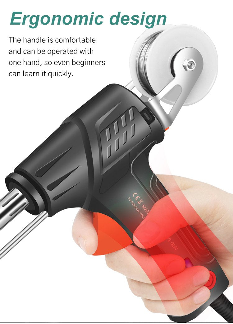 Dual Mode Welding and Cutting Tool with 4-Wire Ceramic Core, 20-Second Heatup