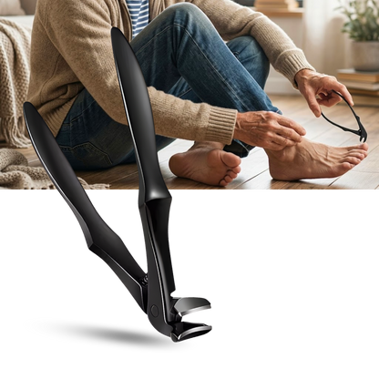 Easy Reach Long Handle Nail Catcher Clipper - Ozerty