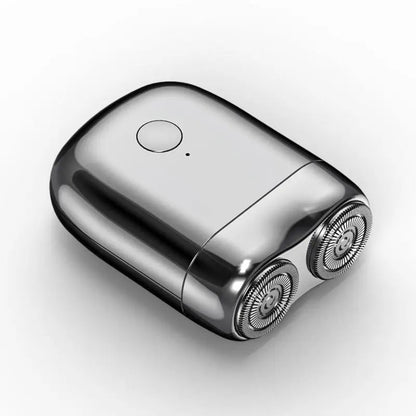 Mini Rechargeable Electric Shaver with Magnetic Charging and Travel Pouch, Water Resistant All Vera Mart