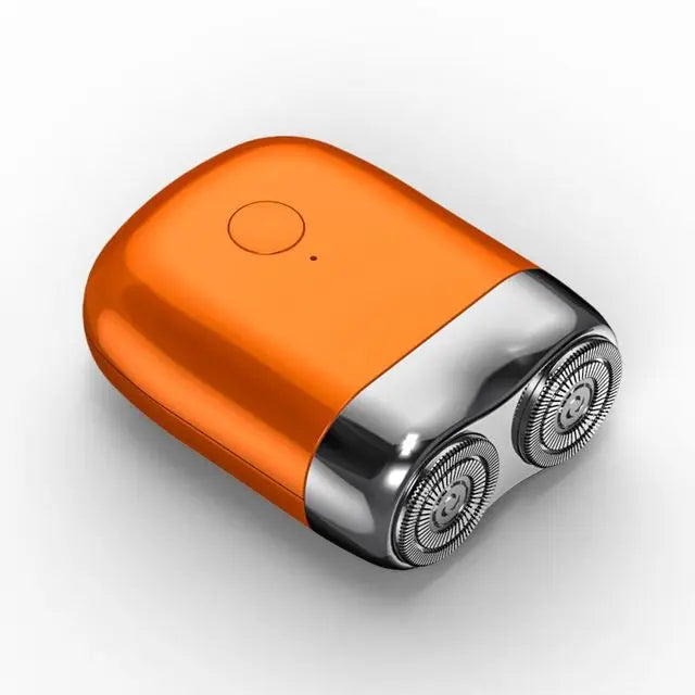 Mini Rechargeable Electric Shaver with Magnetic Charging and Travel Pouch, Water Resistant All Vera Mart