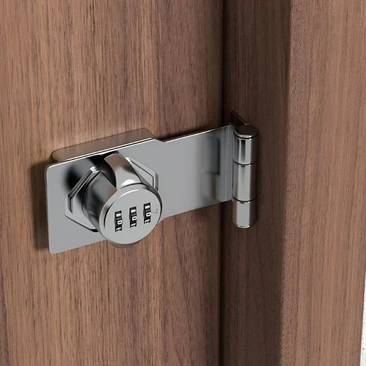 Numeric Code Door Lock with Self-Install Hardware and Unlimited Code Reset