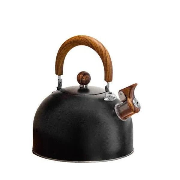 Whistling Stovetop Kettle with Cool-Touch Handle and Fast Heating Base