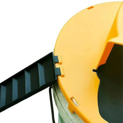 Mouse Trap Bucket Cover with Auto-Reset Platform and Dual Ladder System for 5-Gallon Buckets