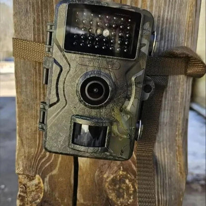 Wildlife Monitoring Camera with 16MP Photos and Infrared Night Vision, 1080P Video