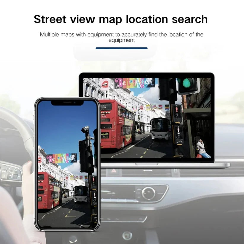 GPS Tracker with Magnetic Mount and 4G Real-Time Updates, 30-Day Battery