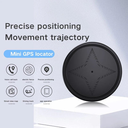 GPS Tracker with Magnetic Mount and 4G Real-Time Updates, 30-Day Battery