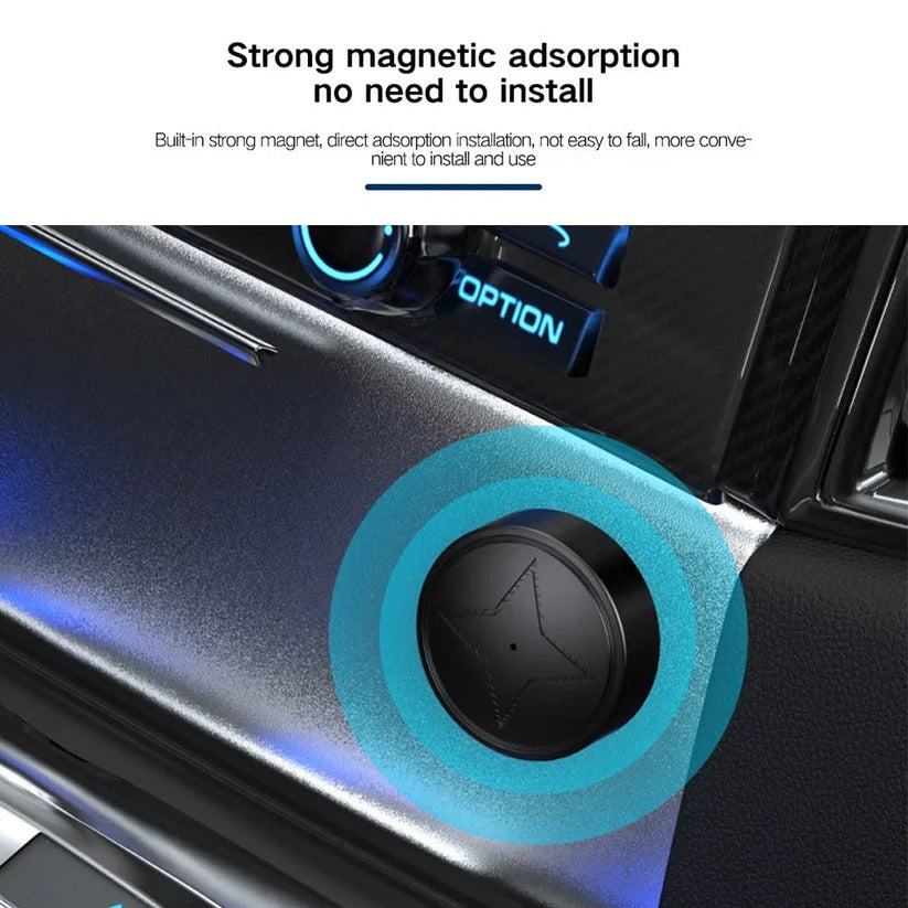 GPS Tracker with Magnetic Mount and 4G Real-Time Updates, 30-Day Battery