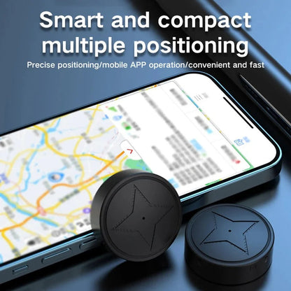 GPS Tracker with Magnetic Mount and 4G Real-Time Updates, 30-Day Battery