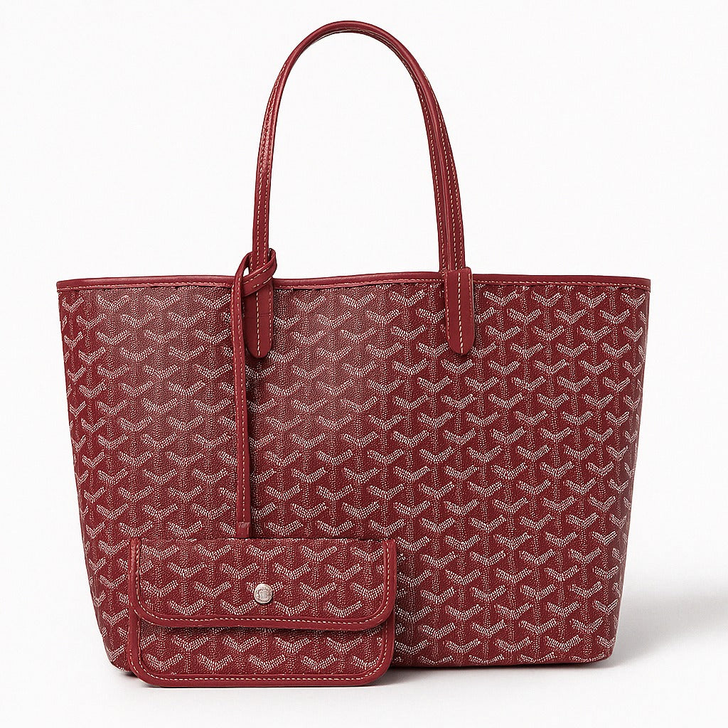 Womens Structured Shoulder Bag with Adjustable Removable Strap for Work and Evening