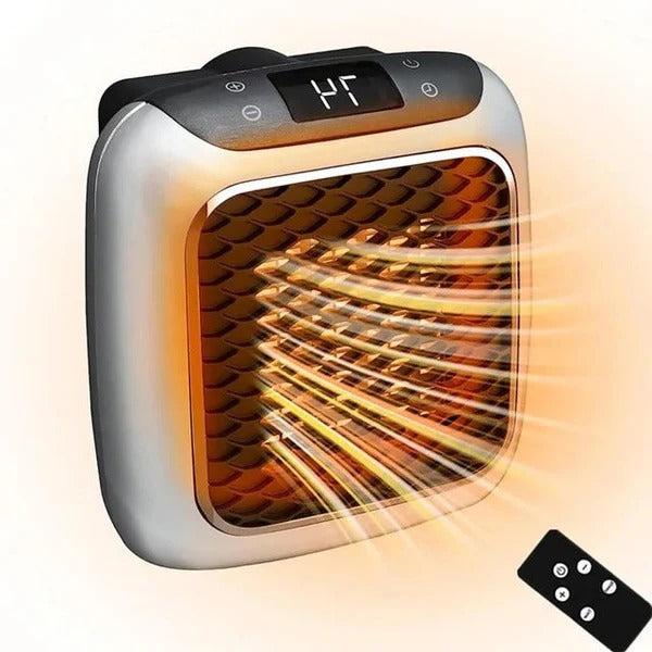 Ceramic Space Heater with Programmable Timer and LED Thermostat, 800W