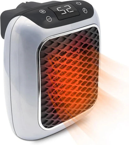 Ceramic Space Heater with Programmable Timer and LED Thermostat, 800W
