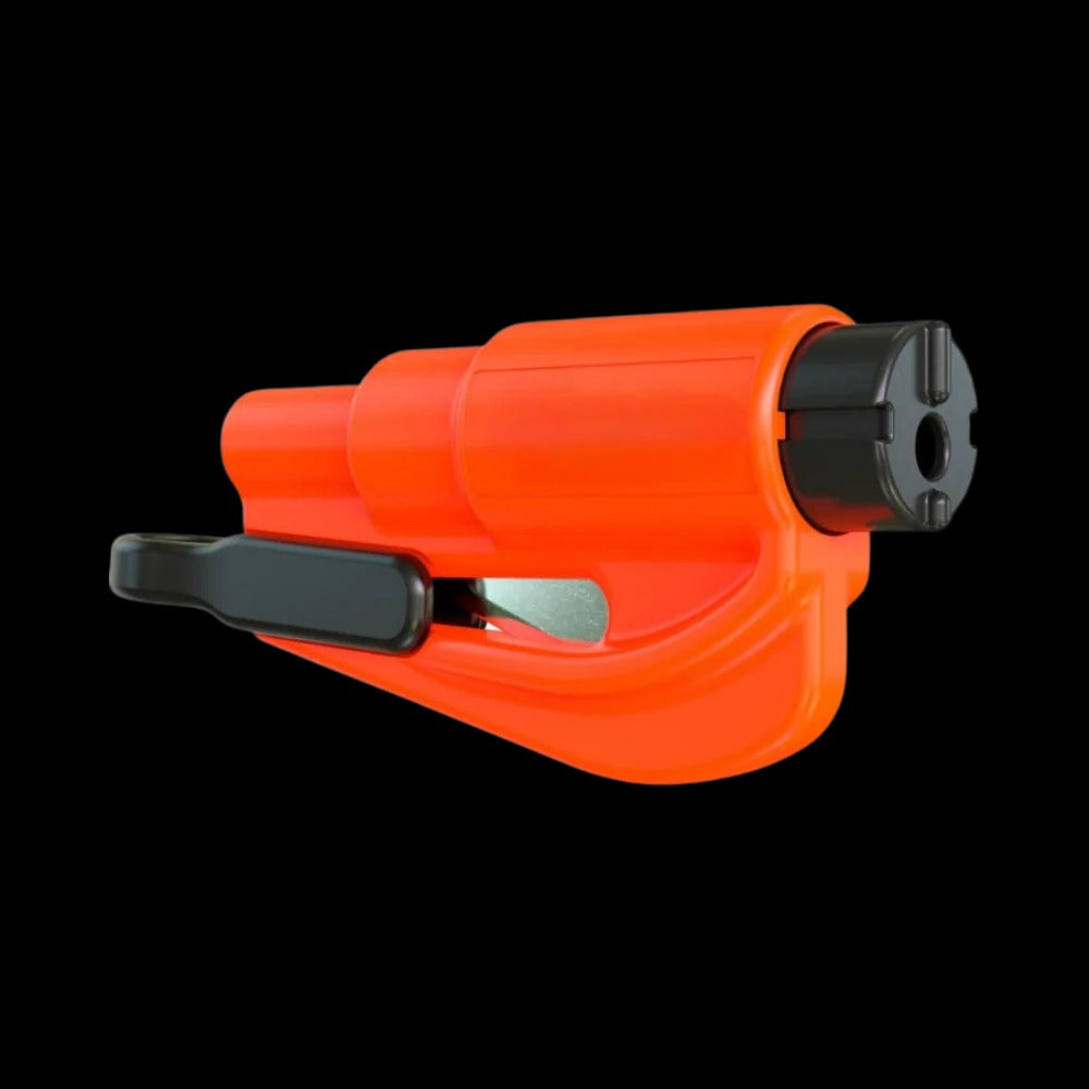 Window Breaker and Seatbelt Cutter for Emergency Vehicle Escape