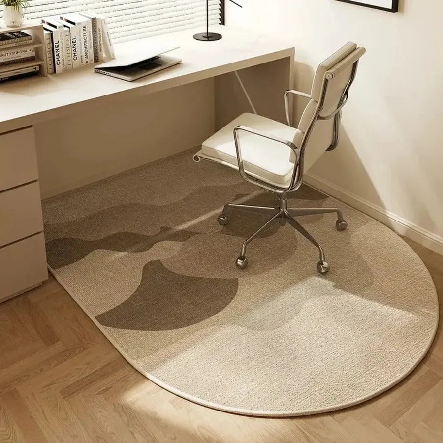 Chair Mat for Hard Floors with Short-Pile Velour and Non-Slip Backing, 35 x 24 in All Vera Mart