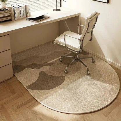 Chair Mat for Hard Floors with Short-Pile Velour and Non-Slip Backing, 35 x 24 in All Vera Mart