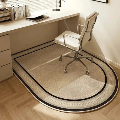 Chair Mat for Hard Floors with Short-Pile Velour and Non-Slip Backing, 35 x 24 in All Vera Mart