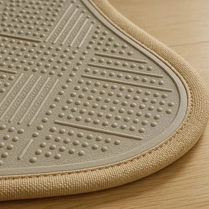 Chair Mat for Hard Floors with Short-Pile Velour and Non-Slip Backing, 35 x 24 in All Vera Mart