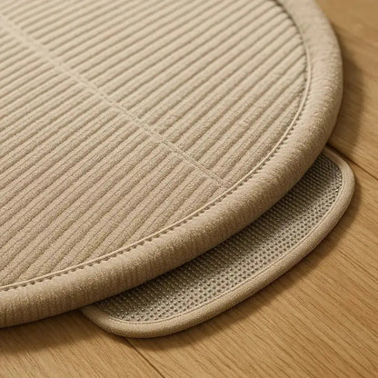 Chair Mat for Hard Floors with Short-Pile Velour and Non-Slip Backing, 35 x 24 in All Vera Mart