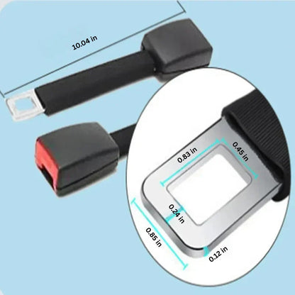 Seat Belt Extension with 11-Inch Rigid Stem for Easy Access