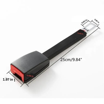 Seat Belt Extension with 11-Inch Rigid Stem for Easy Access