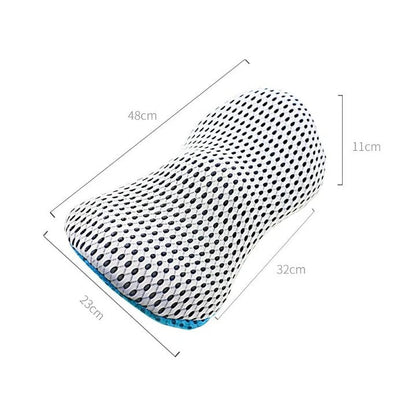 Memory Foam Lumbar Support Cushion with Breathable Washable Cover for Office Chair and Car