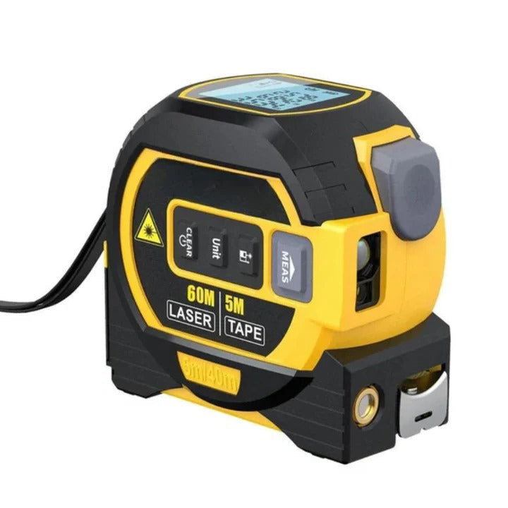 Infrared Laser Rangefinder with Built In Tape Measure Tool