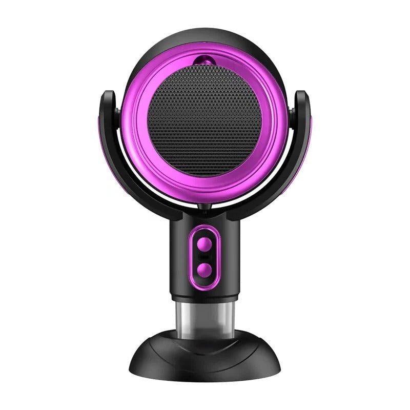 Rechargeable Desktop Air Purifier with Dual Filters and Negative Ion Technology
