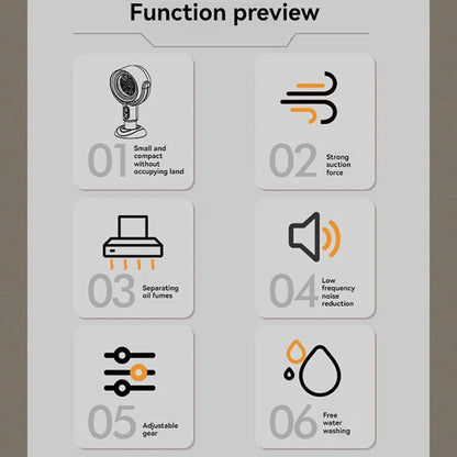 Rechargeable Desktop Air Purifier with Dual Filters and Negative Ion Technology