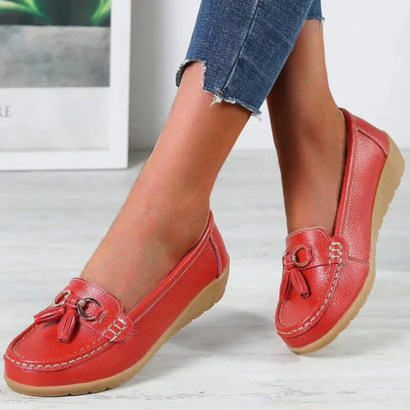 Closed Toe Dress Pumps with Arch Support and Low-Cut Ankle Opening