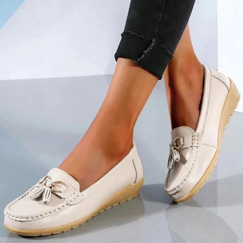 Closed Toe Dress Pumps with Arch Support and Low-Cut Ankle Opening
