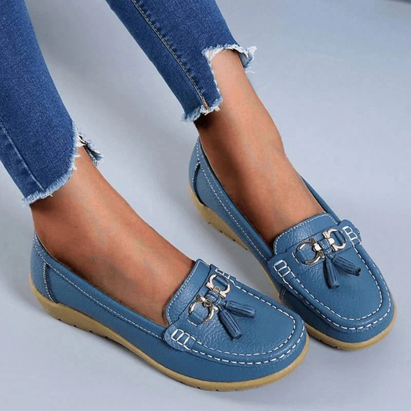 Closed Toe Dress Pumps with Arch Support and Low-Cut Ankle Opening