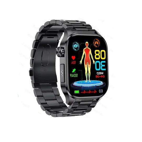 Smartwatch with 2.04 Inch Display and Voice Commands for Activity Tracking