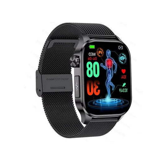 Smartwatch with 2.04 Inch Display and Voice Commands for Activity Tracking