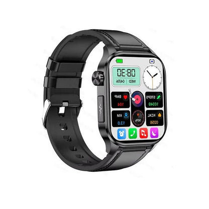 Smartwatch with 2.04 Inch Display and Voice Commands for Activity Tracking