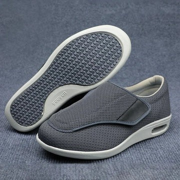 Women's Slip-On Shoes with Adjustable Strap and Extra Wide Toe Box