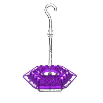 Hanging Hummingbird Feeder with 30 Flower Ports and Ant Barriers