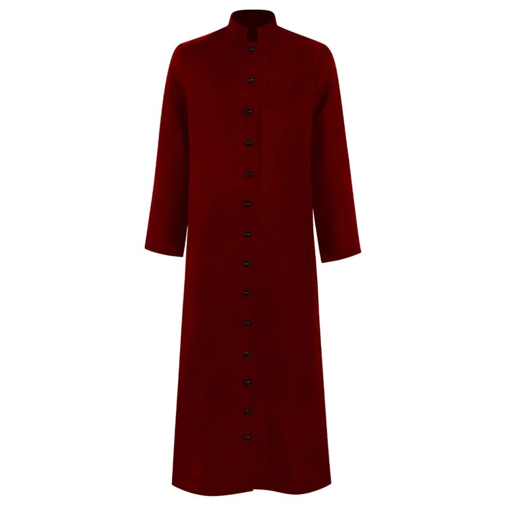 Medieval Costume Robe with Full Length Coverage and Pull On Design