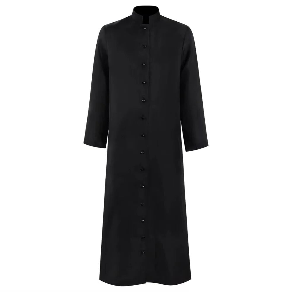 Medieval Costume Robe with Full Length Coverage and Pull On Design