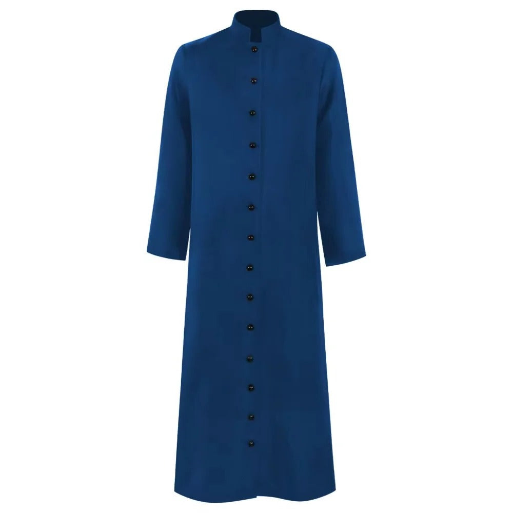 Medieval Costume Robe with Full Length Coverage and Pull On Design