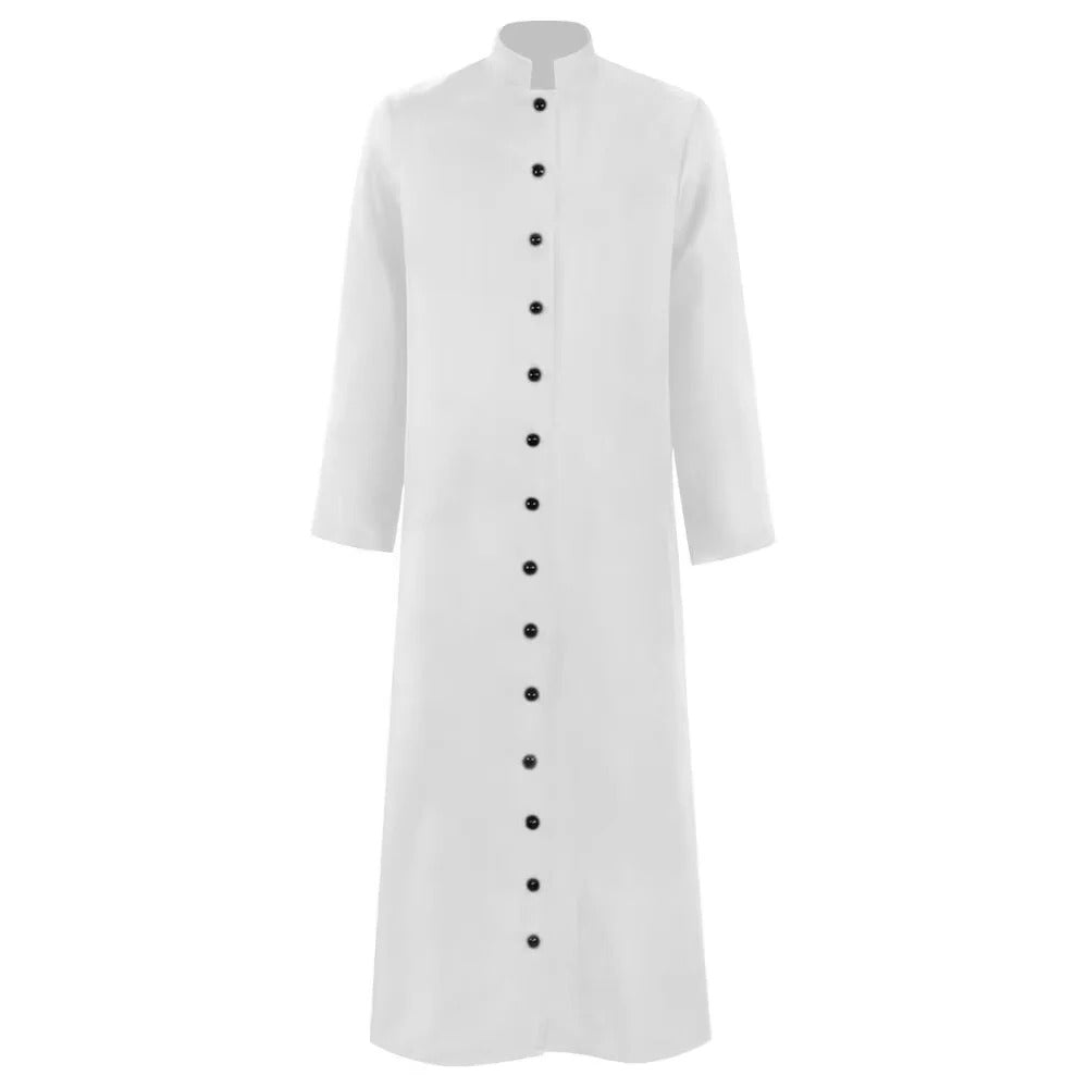 Medieval Costume Robe with Full Length Coverage and Pull On Design
