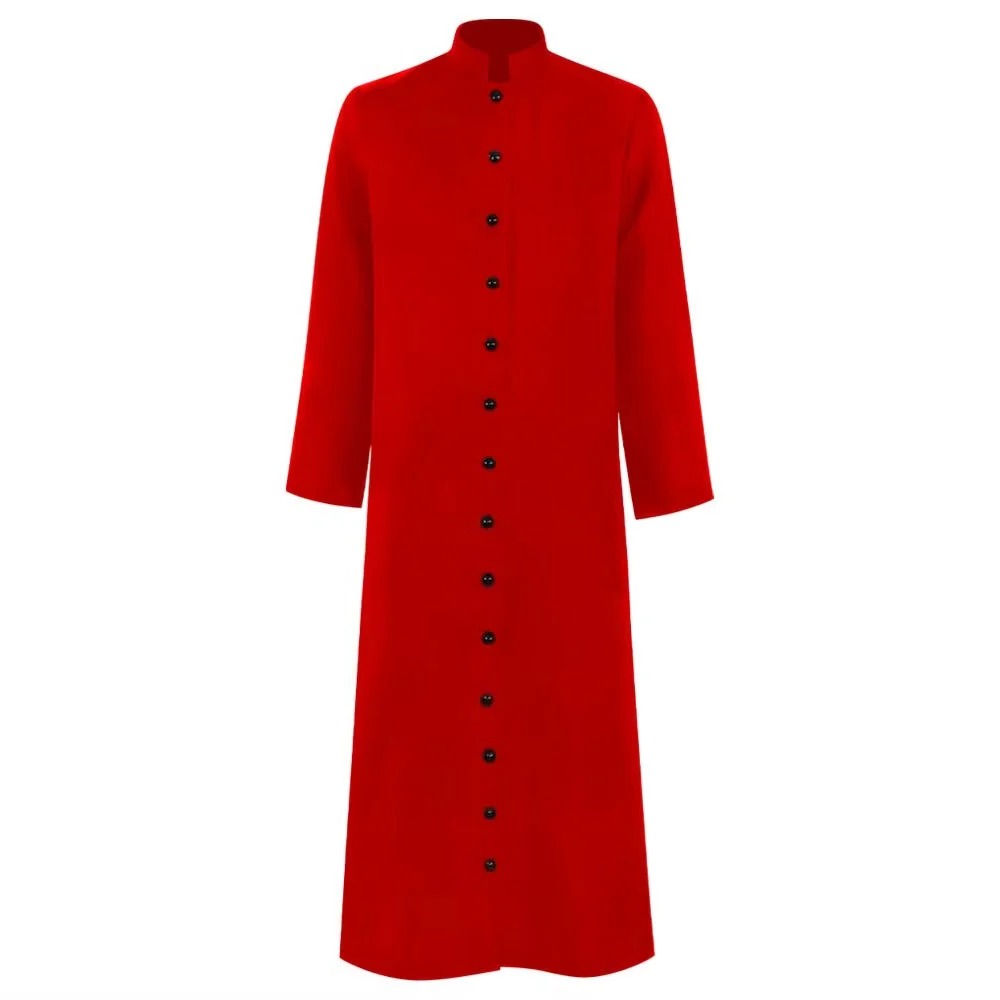 Medieval Costume Robe with Full Length Coverage and Pull On Design
