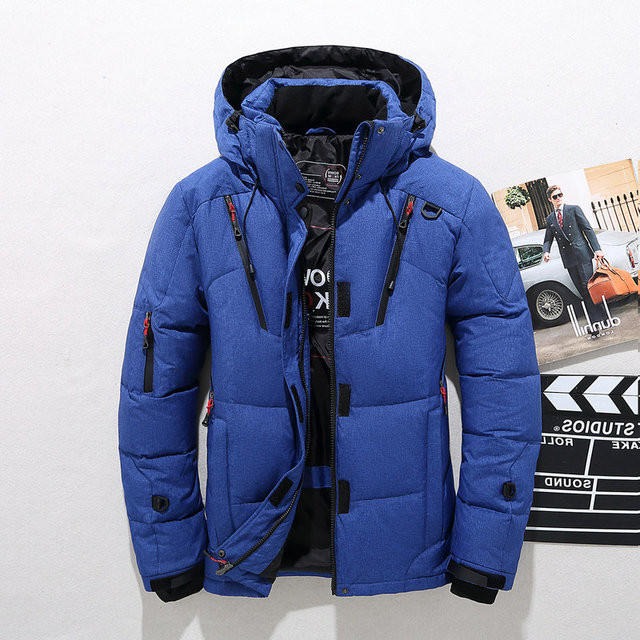 Insulated Winter Coat with Removable Hood and Full Zip Closure