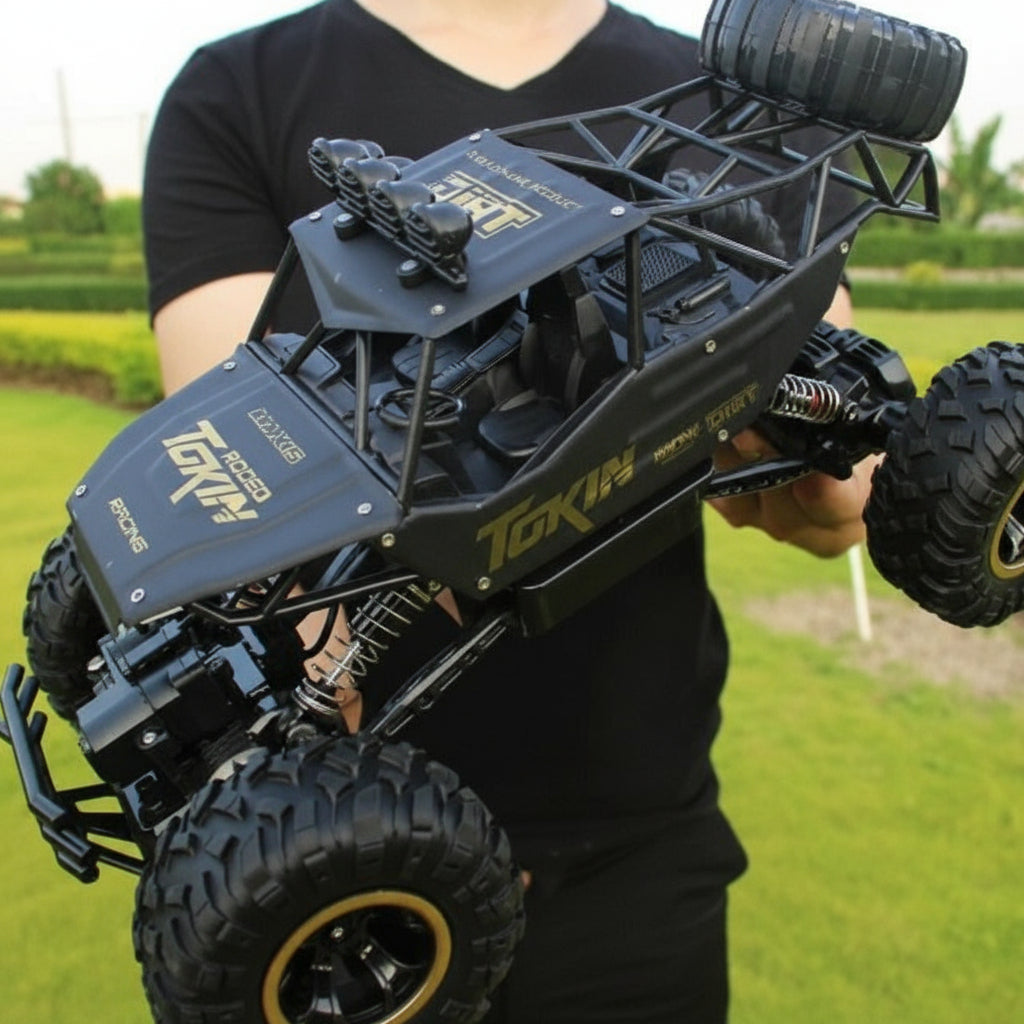 RC Monster Truck with Independent Suspension and 50 Meter Remote Control Range