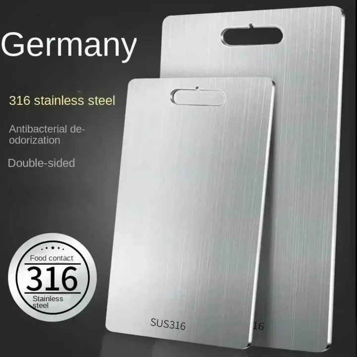 Titanium Chopping Board with Dual-Sided Design and Non-Porous Surface