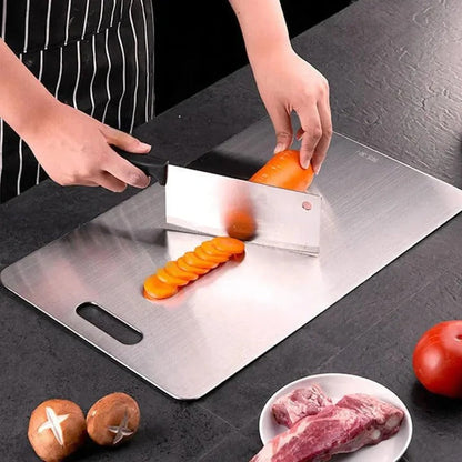 Titanium Chopping Board with Dual-Sided Design and Non-Porous Surface